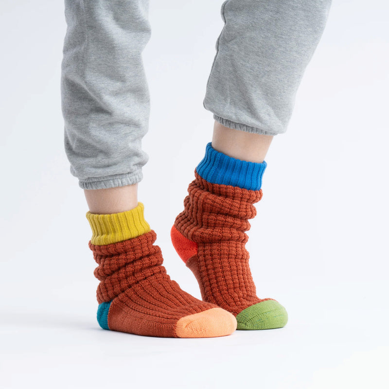 Spot Knit House Socks