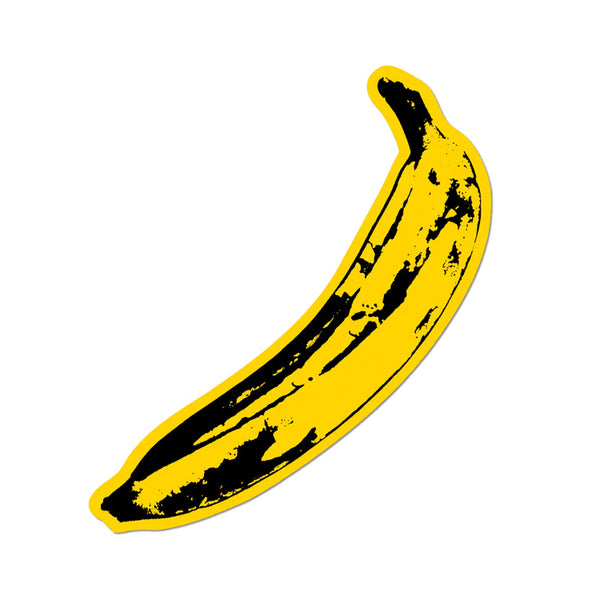 ‟Big Banana” by Andy Warhol Sticker