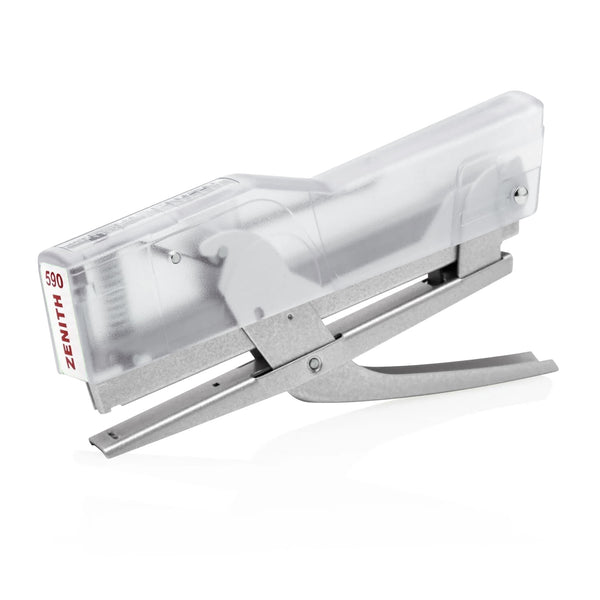 Zenith 590 Stapler - Transparent Aluminum