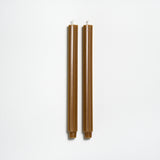 Fluted Church Tapers 12" - Set of 2