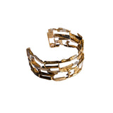 Alata Structure Cuff Brass