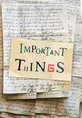 Decoupage Glass Tray | Important Things, Newspaper Letters