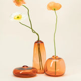 Hand Blown Glass Vase | Lilac