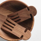 Salad Hands | Walnut Wood