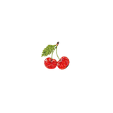 North Star Cherry Brooch Pin