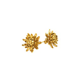 Chrysanthemum Flower Stud Earrings