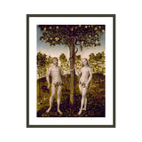 Framed Print | Lucas Cranach the Younger "The Fall of Man"