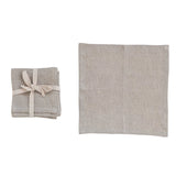 Stonewashed Linen Cocktail Napkins, Set of 4