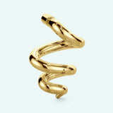 Corkscrew Earring | Gold