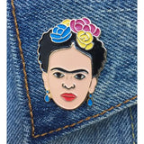 Enamel Frida Pin