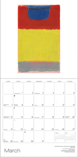 Rothko 2027 Wall Calendar