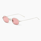 Rio in Silver Titanium with Pink Lenses