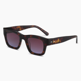 Nebula in Dark Havana Acetate with Sunset Gradient Lenses
