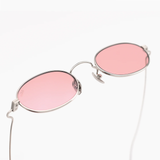 Rio in Silver Titanium with Pink Lenses