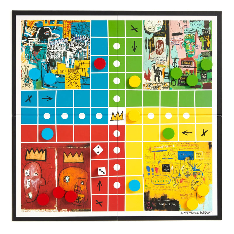 Jean-Michel Basquiat Classic Ludo Board Game