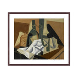 Framed Print | Juan Gris "The White Tablecloth (La Nappe Blanche)"