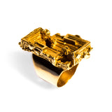 Bismuth Ring Brass