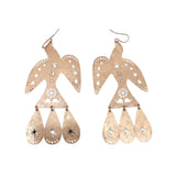 Eagle Brass Earrings
