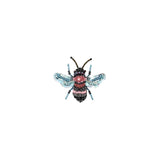 Rose Bee Brooch Pin