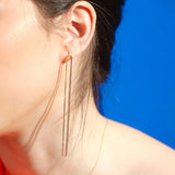 Arc Chain Earrings