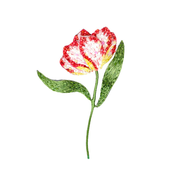 Yellow Red Parrot Tulip Brooch Pin – The Museum of Fine Arts, Houston