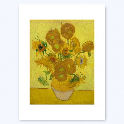 Van Gogh Sunflowers Small Print