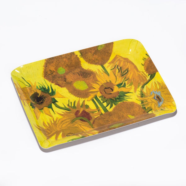 Van Gogh Sunflowers Melamine Serving Tray
