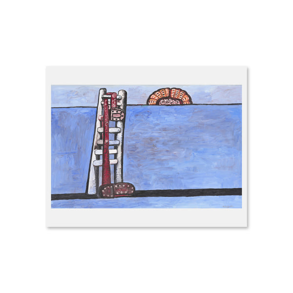 Philip Guston “The Ladder“ Print