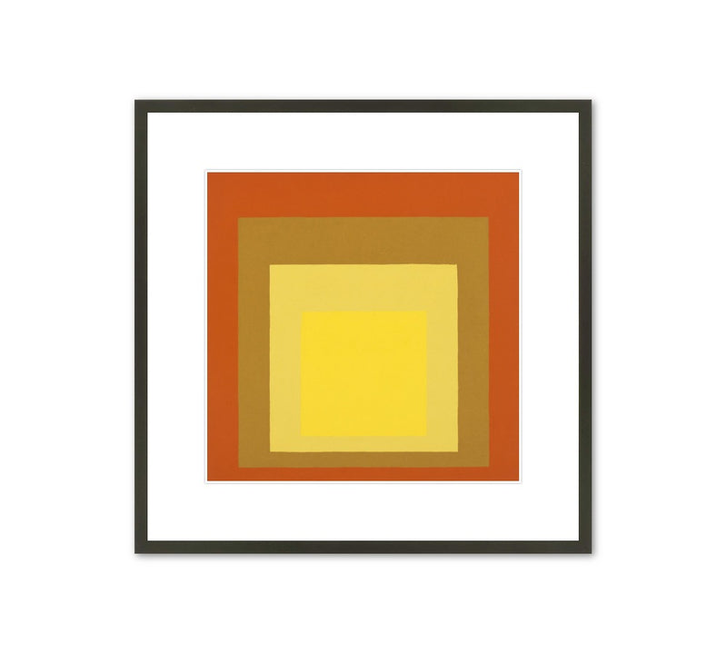 Josef Albers "Homage to the Square" Framed Print