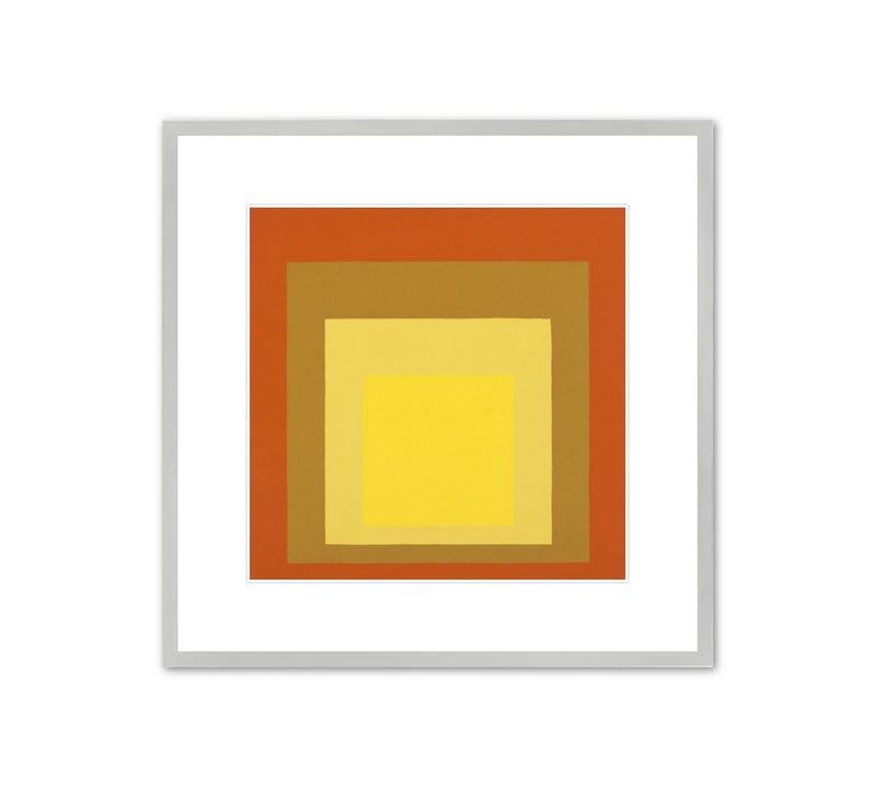 Josef Albers "Homage to the Square" Framed Print