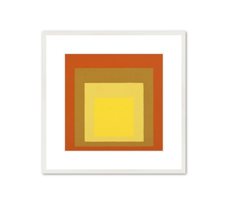 Josef Albers "Homage to the Square" Framed Print