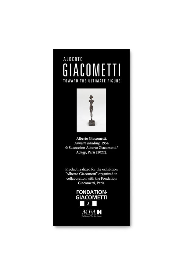 Alberto Giacometti ”Annette Standing” Magnetic Bookmark