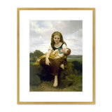 Framed Print | William-Adolph Bouguereau “The Elder Sister”