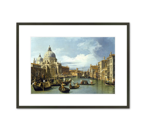 Canaletto “The Entrance to the Grand Canal, Venice” Framed Print