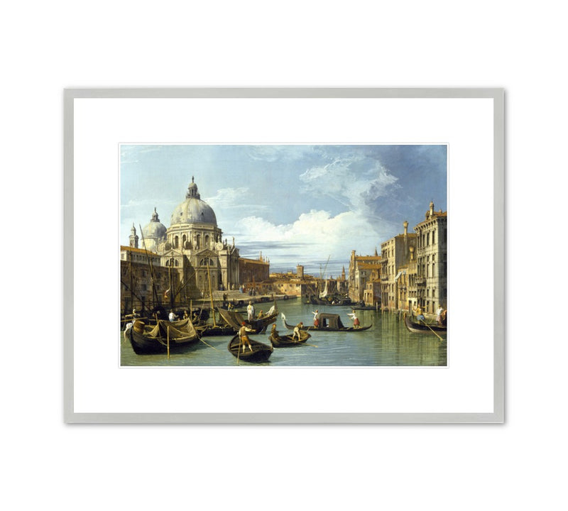 Canaletto “The Entrance to the Grand Canal, Venice” Framed Print