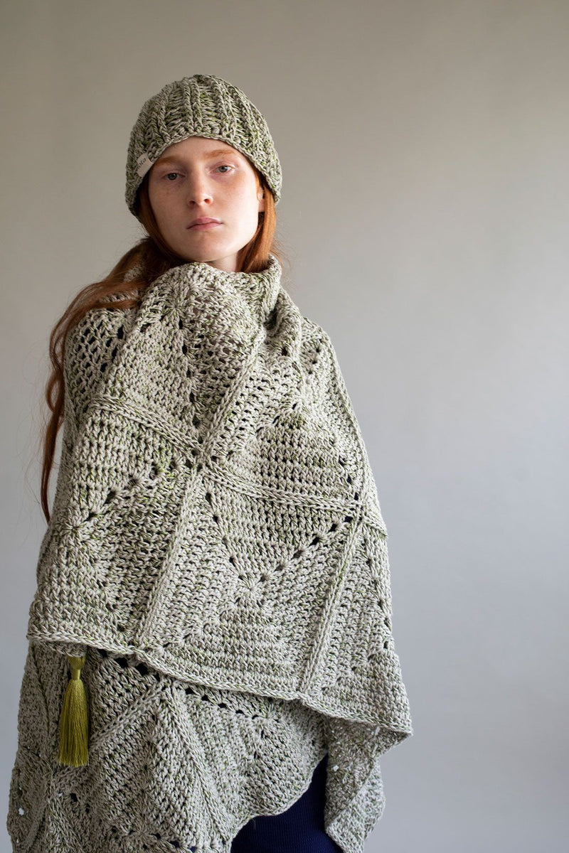 DIY Granny-Square Quilt Crochet Kit