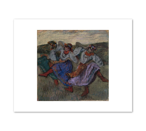 Edgar Degas "Russian Dancers" Print