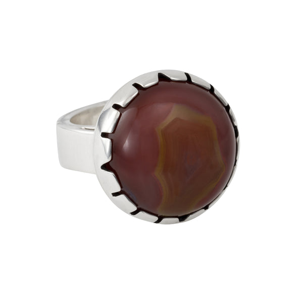 Silver Rounded Pueblo Ring