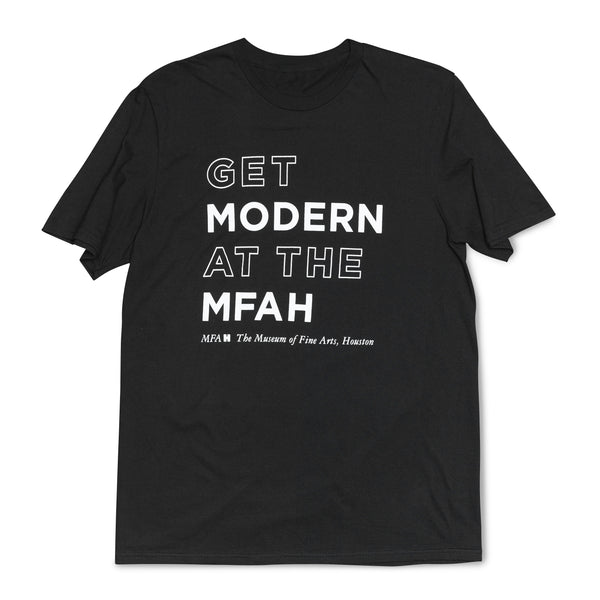 MFAH Get Modern T-Shirt - Black