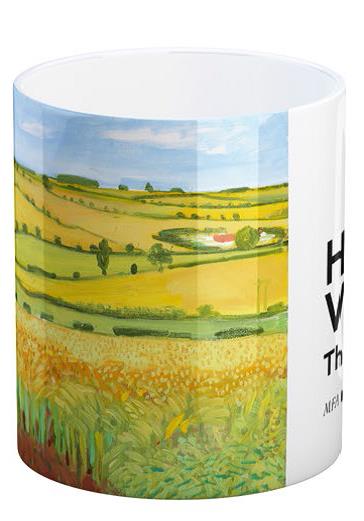 Mug - David Hockney: Woldgate Vista, 27 July 2005