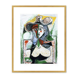 Framed Print | Pablo Picasso “Woman with a Large Hat”
