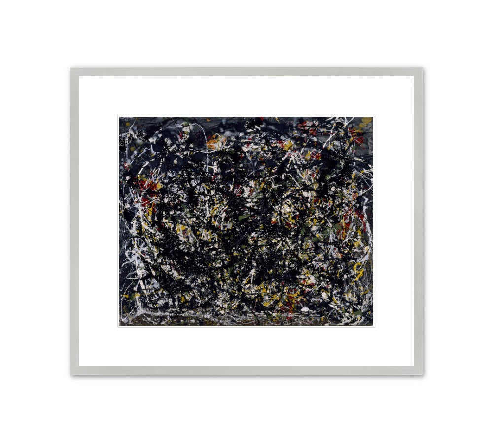 Framed Print | Jackson Pollock “#6” – The Museum of Fine Arts, Houston