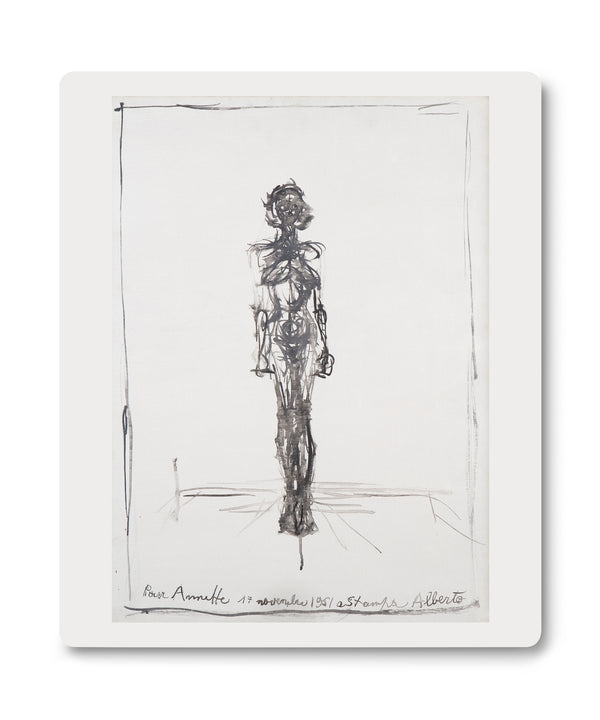 Alberto Giacometti “Standing Nude” Mousepad