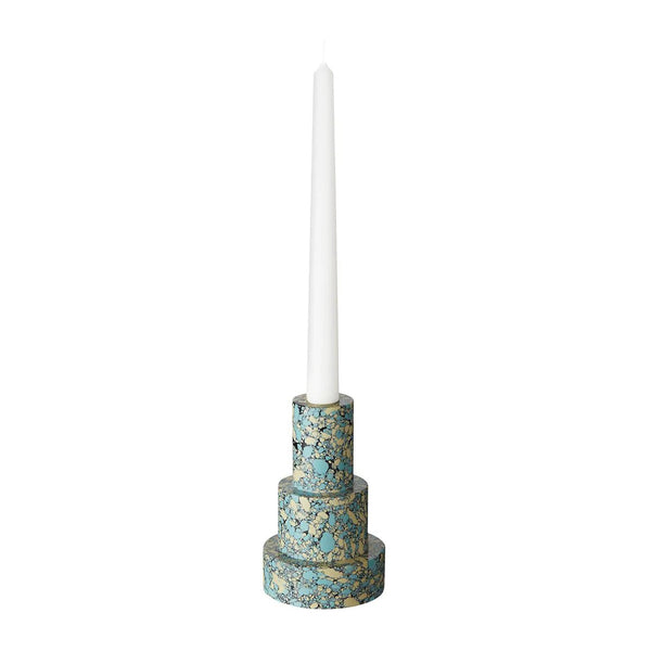 Swirl Stepped Candleholder