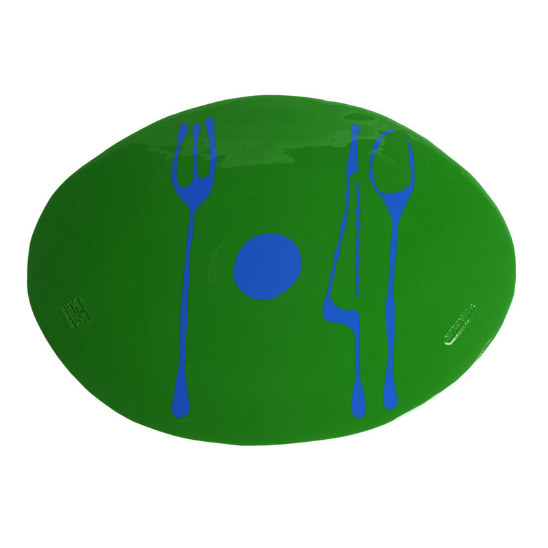 Table-Mates Placemat - Matte Grass Green, Blue