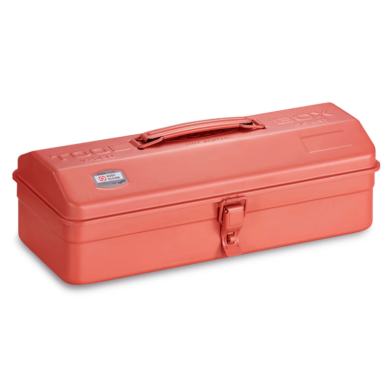 Steel Tool Box with Top Handle - Live Coral
