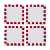 AlNour Moroccan Motif Embroidered Coasters