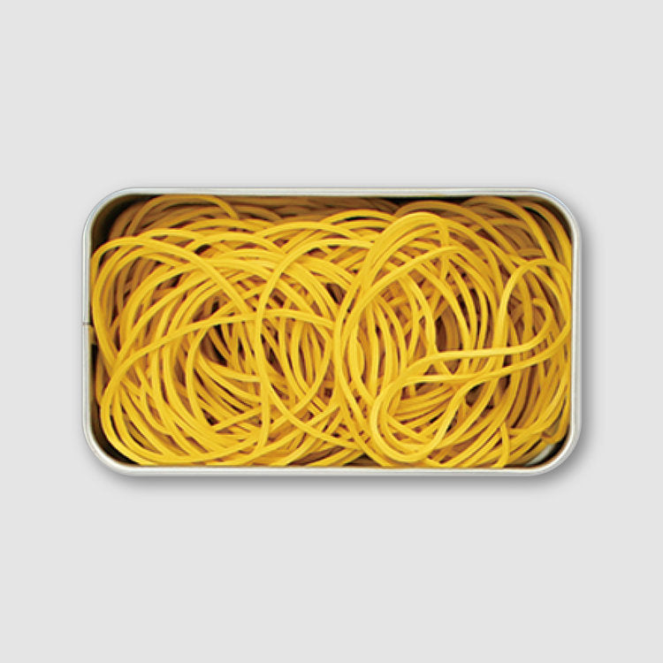 O'Band Rubberbands In A Tin